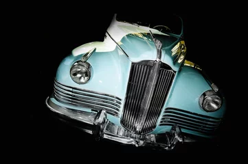 Rolgordijnen vintage auto © Elena Kolchina