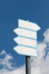 Cartelli stradali di direzione