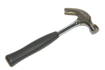 Modern steel hummer as isolated object on white background