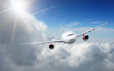 Fototapeta premium Airplane in the sky