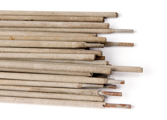 old electrodes closeup