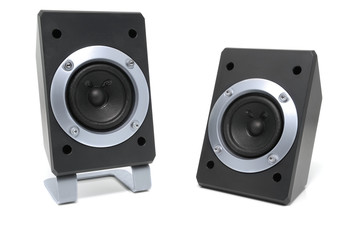 Fototapeta premium Two loud speakers