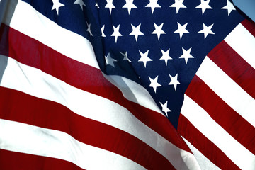 USA Fahne als Hintergrund