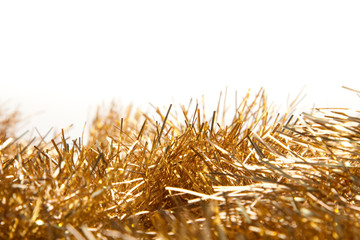 Gold Christmas Tinsel