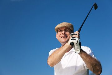 Senior Golf player