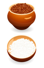 Buckwheat and rice