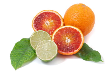 orange und zitrone