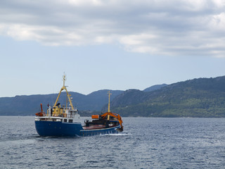 Trawler in the Fjords