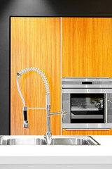 Sink and oven