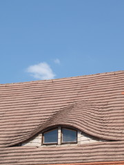 Obraz premium window in the roof