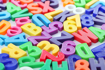 Obraz premium Buchstaben