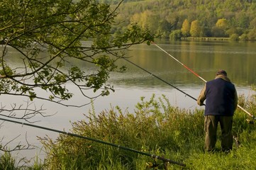 Pêcheur à la ligne