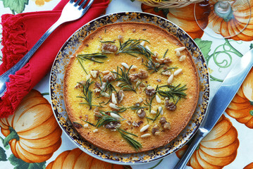 Castagnaccio all uso di Lucca - Dolci della toscana