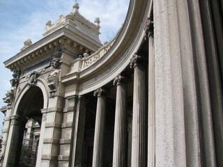 architecture et colonnes