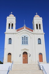 Obraz premium Eglise à Paros - Cyclades - Grèce