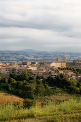 Fototapeta na wymiar Morrovalle Landscape - Macerata (IT)