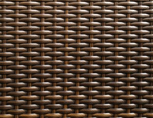 Wicker chair pattern