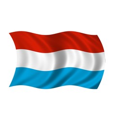 Flagge Luxemburg