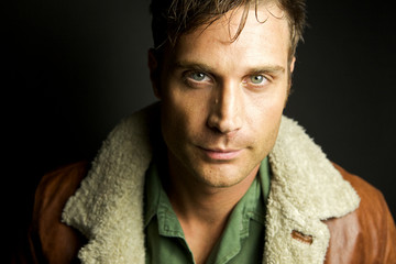 Portrait of a Young Trendy Man