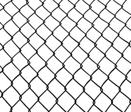 Chainlink fence.