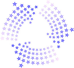 Background with blue arrows