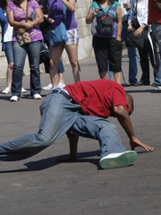Breakdance en la calle