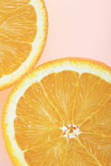 オレンジの輪切り