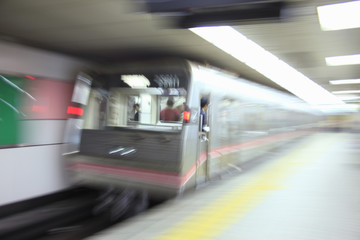 Fototapeta premium 地下鉄