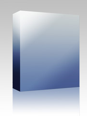 Blank software box