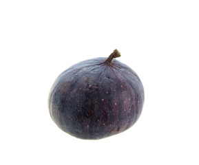 Fruit a fig isolated.