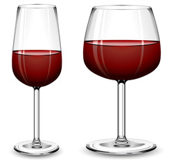 Glasses of wine