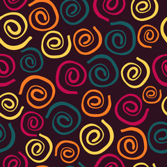 Seamless background from spirals