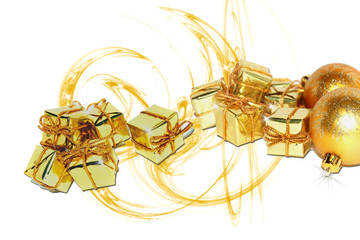 goldene Weihnacht