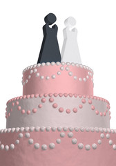 wedding cake lesbian