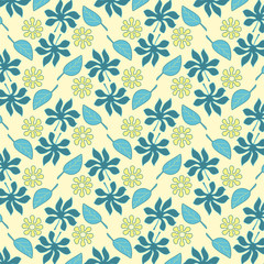 Fototapeta premium Leaves pattern