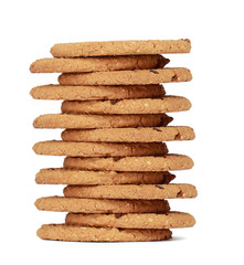 stacked cookies