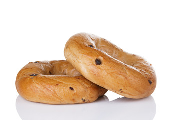 Chocolate Chip Bagel Duo
