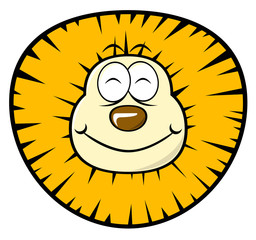cartoon lion