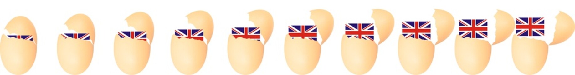 British eggs & Union Jack © Alan