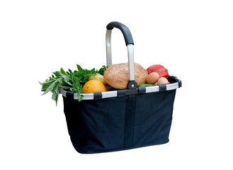 Shopping basket black