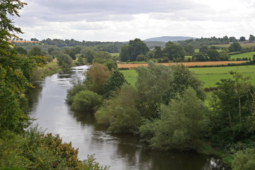 Fototapeta na wymiar Rzeka Wye