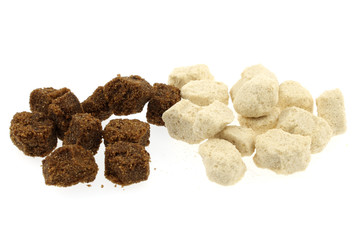 sucres bruns et roux