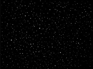 Stars vector night sky