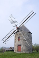 Fototapeta na wymiar Moulin à vent