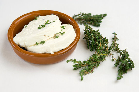 Cream cheese with herbs