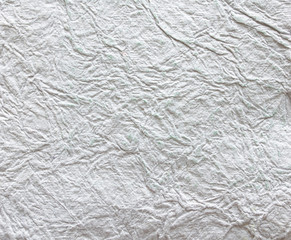 Handmade paper.