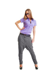 Fototapeta premium attractive model posing