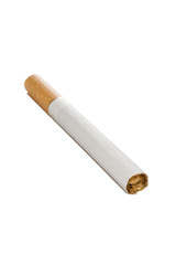 cigarette sur fond blanc