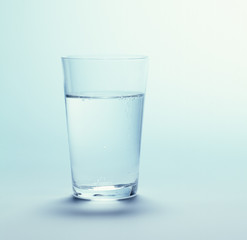 Wasser durst Hydro Glas