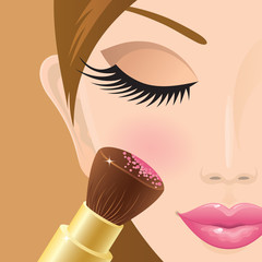 Applying rouge